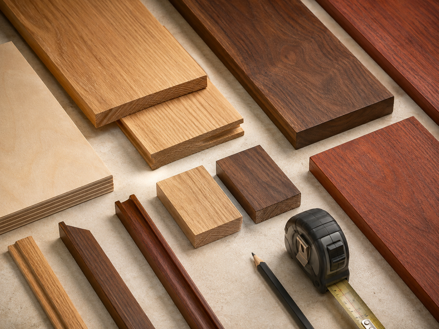 Plywood and timber panels available from Win Hua Timber in Singapore